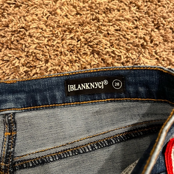 Blank NYC Jersey Girls Stripe Jean Pant - Picture 10 of 13